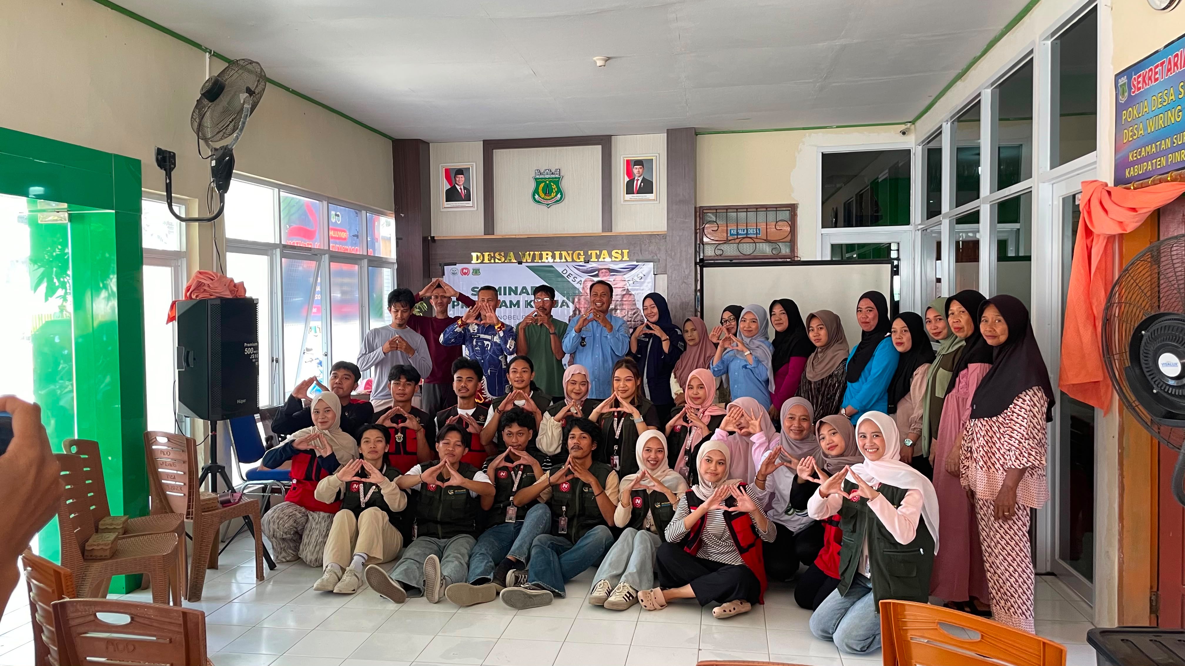 mahasiswa-kkn-tematik-itb-nobel-indonesia-gelar-seminar-program-kerja-di-desa-wiring-tasi